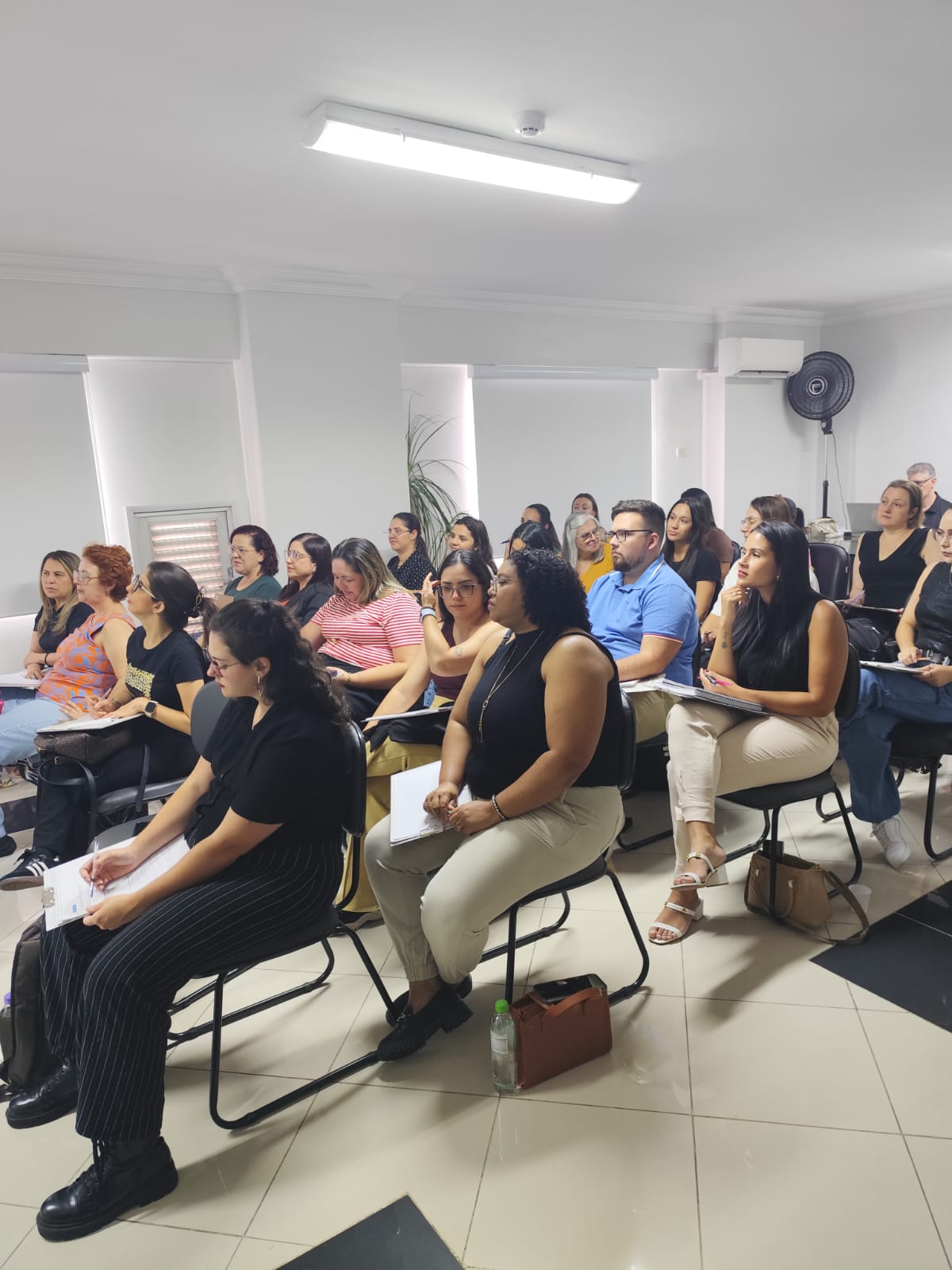 Participantes em outra formação presencial do Instituto Hupomnemata